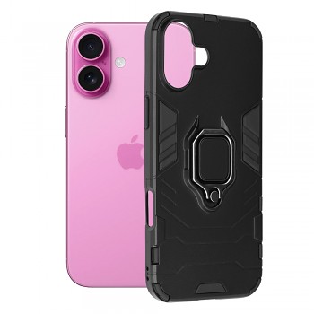 Techsuit Silikonové pouzdro iPhone 16 Plus Black