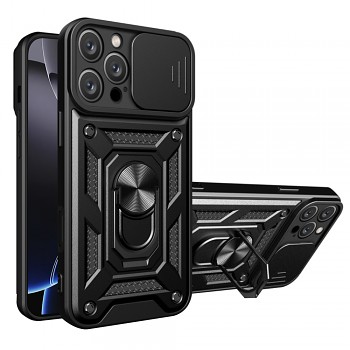 Techsuit CamShield série iPhone 16 Pro Max černá
