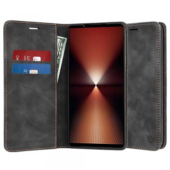 Techsuit Pohodlný kryt Sony Xperia 1 VI Black