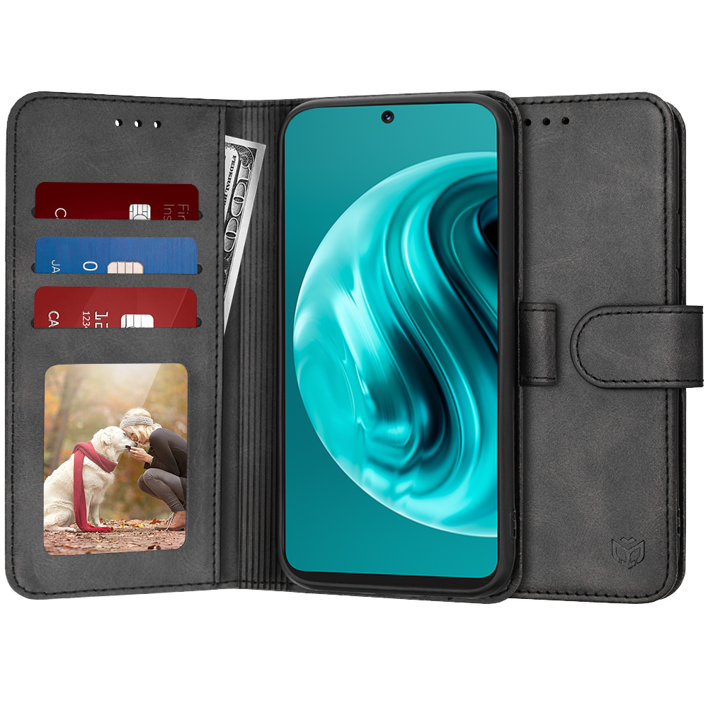 Levně Techsuit Knížkové pouzdro Huawei nova 12i 13i Černé