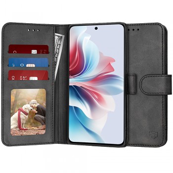 Techsuit Pouzdro Diář Oppo Reno11 F Black