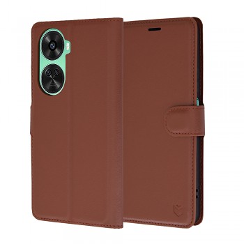Techsuit Kožené pouzdro Huawei nova 11 SE 12 SE Hnědé