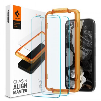 Spigen Glas.tR Align Master Google Pixel 8a Dvojbalení Čiré