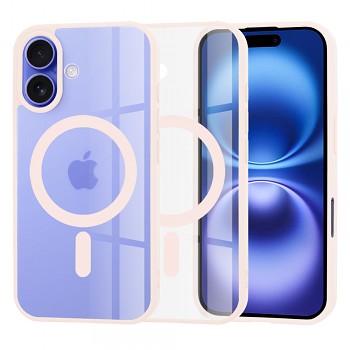 Techsuit MagSafe Pro iPhone 16 Tělová růžová