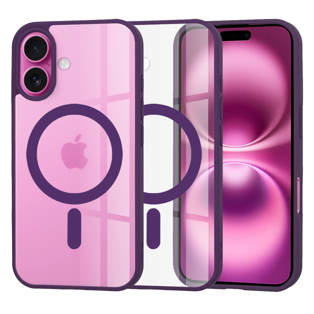 Levně Techsuit MagSafe Pro iPhone 16 Plus Fialový