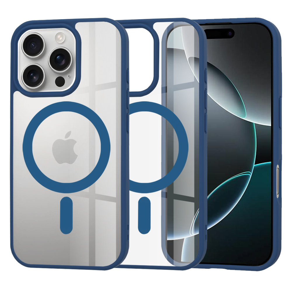 Levně Techsuit MagSafe Pro iPhone 16 Pro Modrý