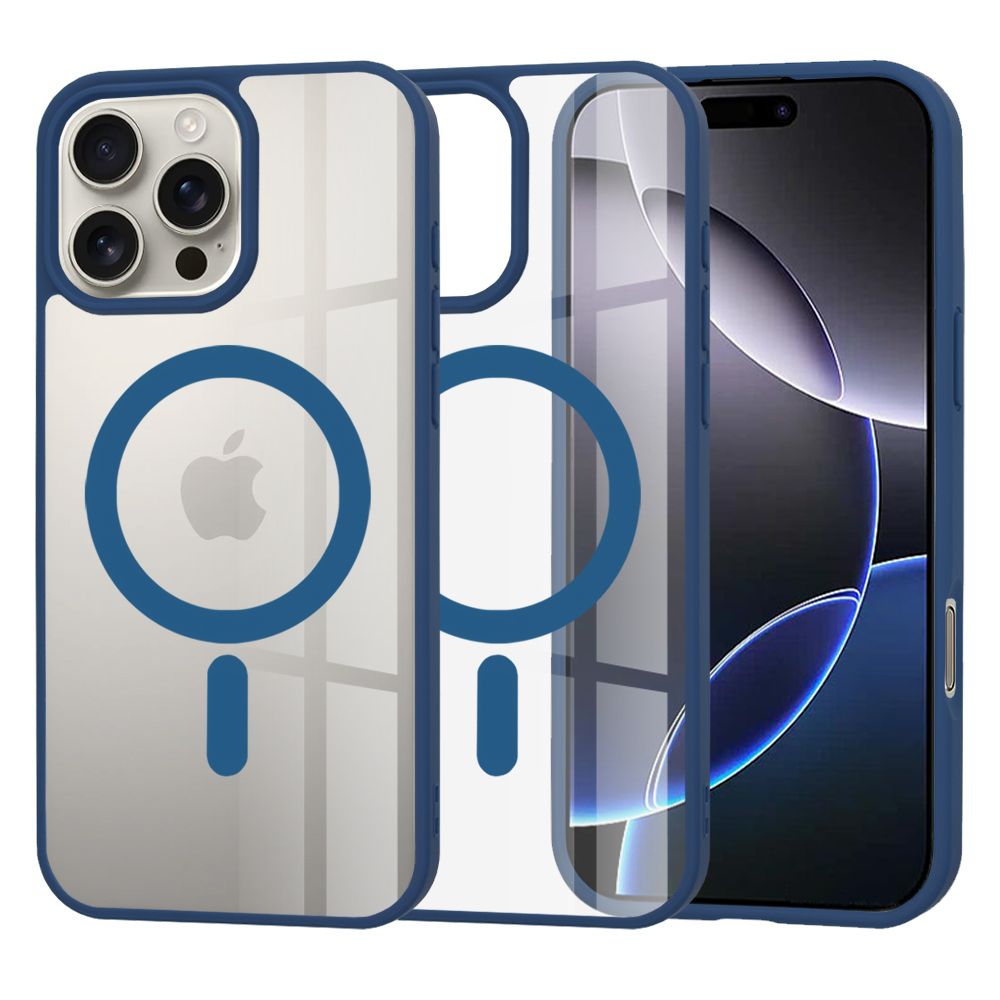 Levně Techsuit MagSafe Pro iPhone 16 Pro Max Modrý