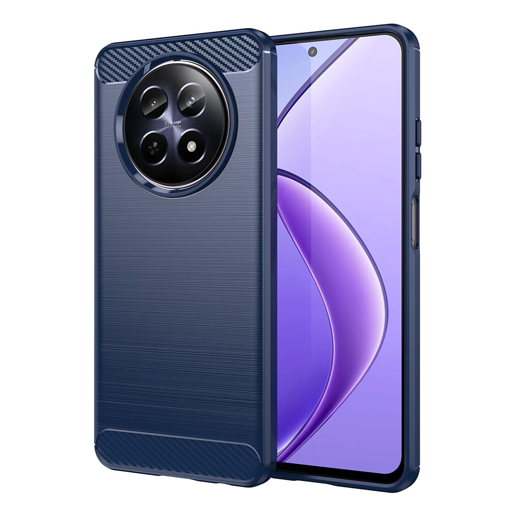 Levně Techsuit Karbon Silikon Realme 12 12x Modrý