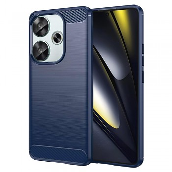 Techsuit Carbon Silicone obal Xiaomi Poco F6 Blue