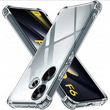 Techsuit Nárazuvzdorný Silikon Xiaomi Poco F6 Clear
