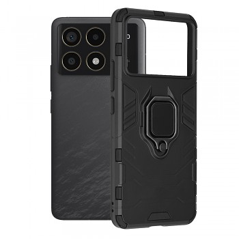 Techsuit Silikonový kryt Xiaomi Poco F6 Pro Černý