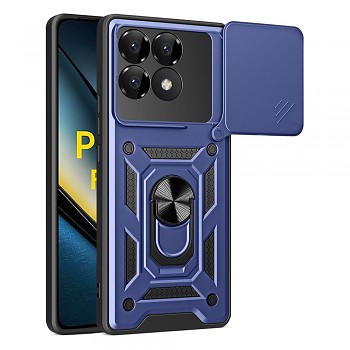 Techsuit CamShield Series Xiaomi Poco F6 Pro Modrý