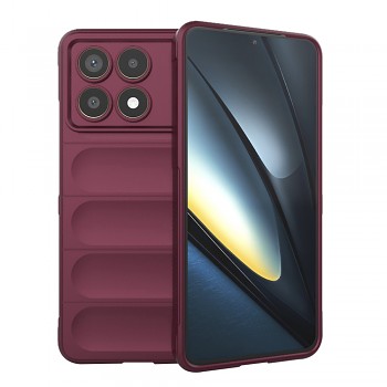 Techsuit Kouzelný Štít Xiaomi Poco F6 Pro Bordó