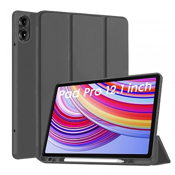 Techsuit Flex Trifold s držákem stylusu Xiaomi Redmi Pad Pro Poco Pad Černá