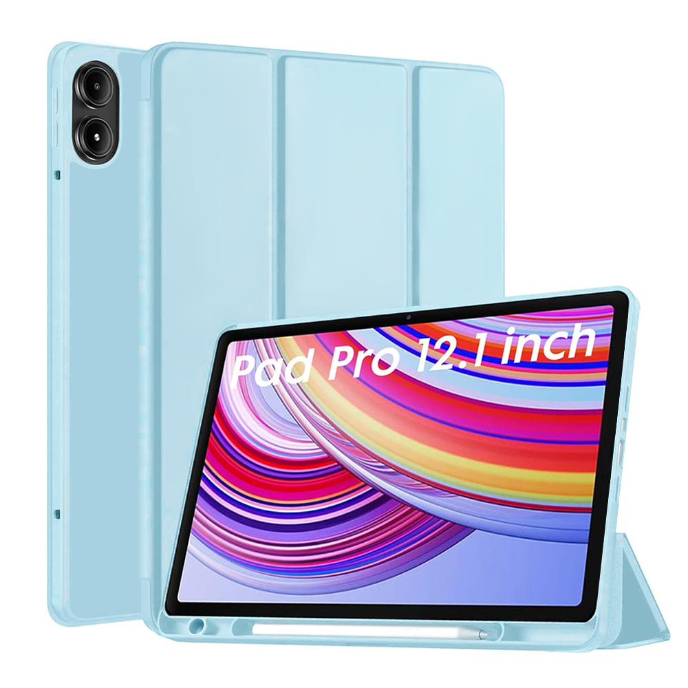 Levně Techsuit Flex Trifold Xiaomi Redmi Pad Pro Poco Pad Sky Blue