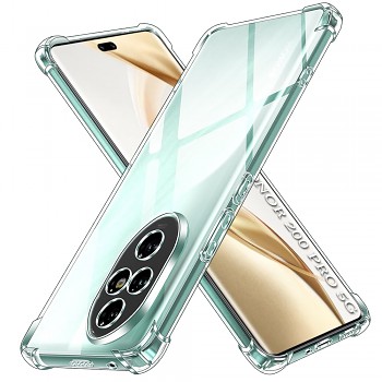 Techsuit Nárazuvzdorný Průhledný Silikonový Honor 200 Pro Clear