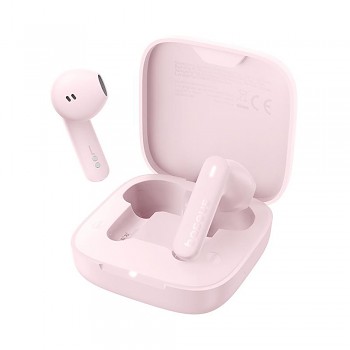 Baseus Bowie E16 Bezdrátová sluchátka Bluetooth 5.3 Růžová