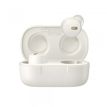 Baseus Bowie E18 Bezdrátová sluchátka Bluetooth 5.3 Bílá