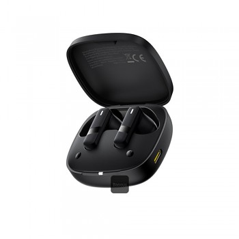 Baseus Bowie E20 Bezdrátová sluchátka Bluetooth 5.3 Černá