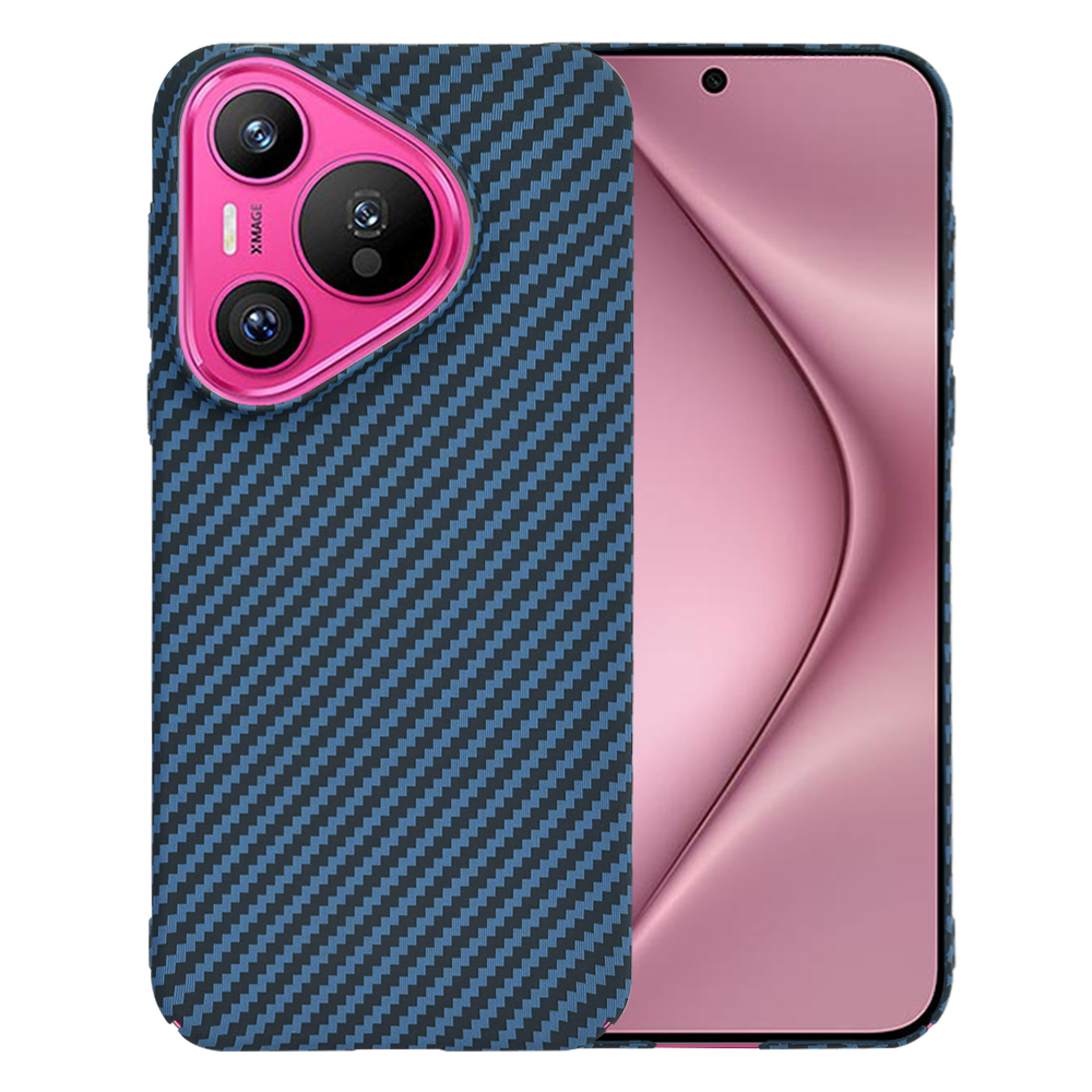 Levně Techsuit Carbonite FiberShell Huawei Pura 70 Azurová