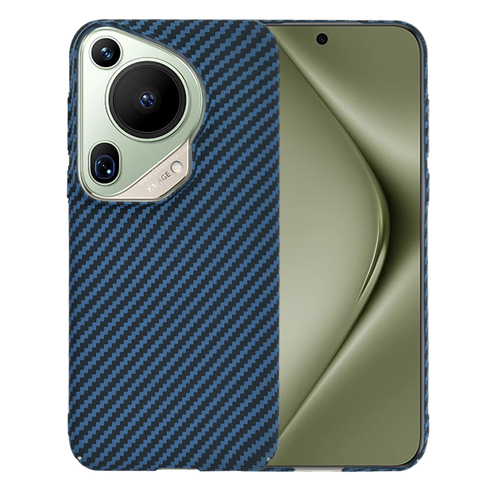 Levně Techsuit Karbonový kryt Huawei Pura 70 Ultra Azurová