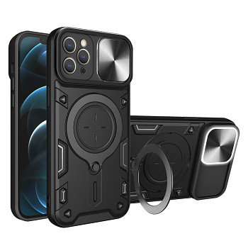 Techsuit CamGuard Pro iPhone 12 Pro Max Černá