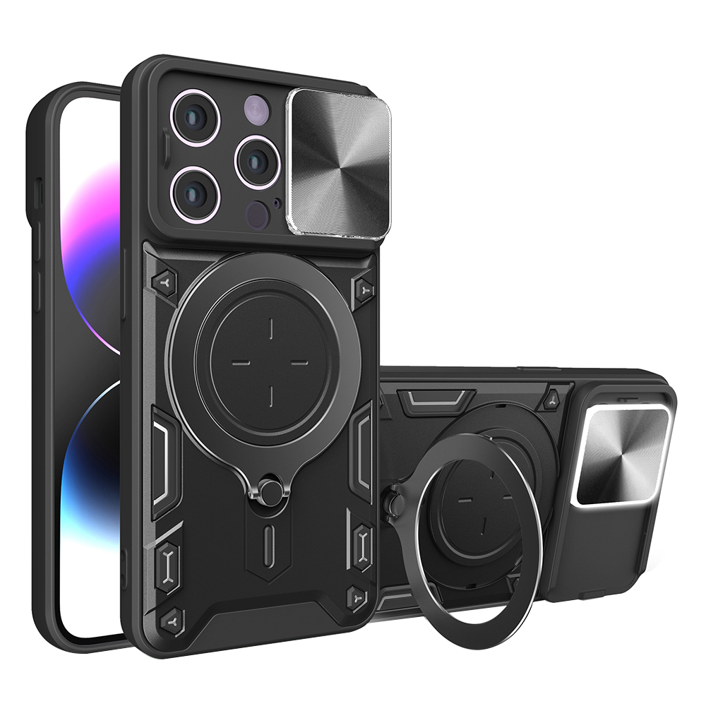 Levně Techsuit CamGuard Pro iPhone 14 Pro Černá