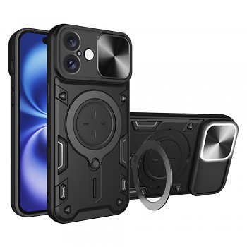 Techsuit CamGuard Pro iPhone 16 Černá