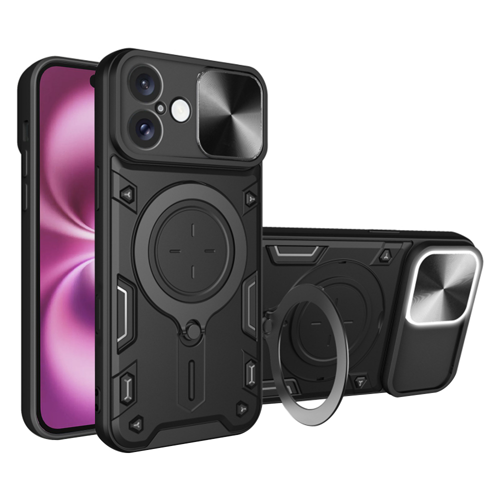 Levně Techsuit CamGuard Pro pouzdro iPhone 16 Plus černá