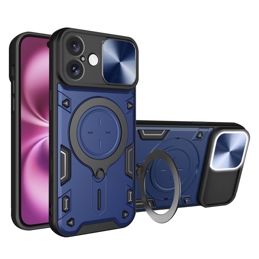 Levně Techsuit CamGuard Pro iPhone 16 Plus Modrý