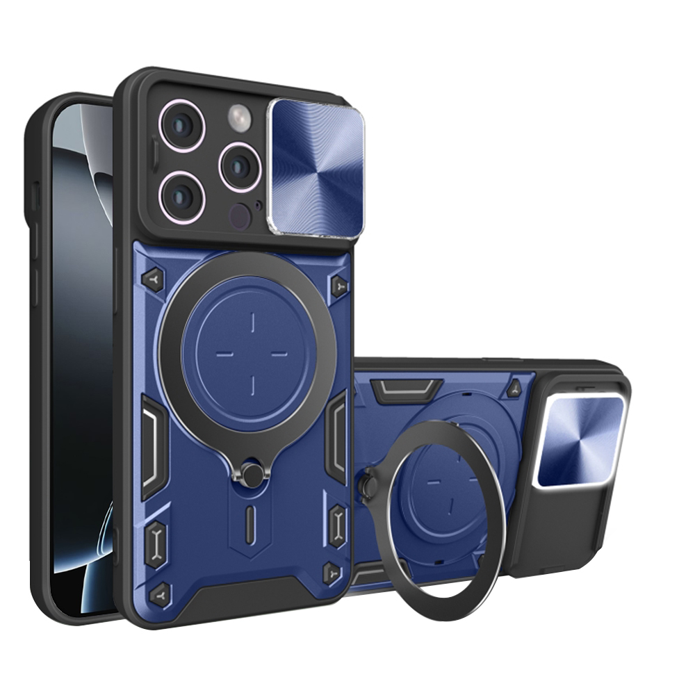 Levně Techsuit CamGuard Pro iPhone 16 Pro Modrý