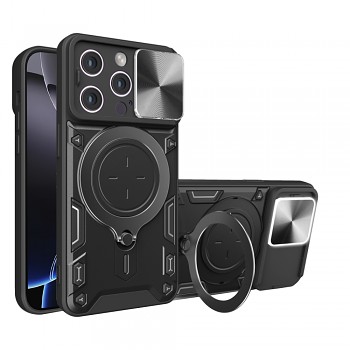 Techsuit CamGuard Pro iPhone 16 Pro Max Černá