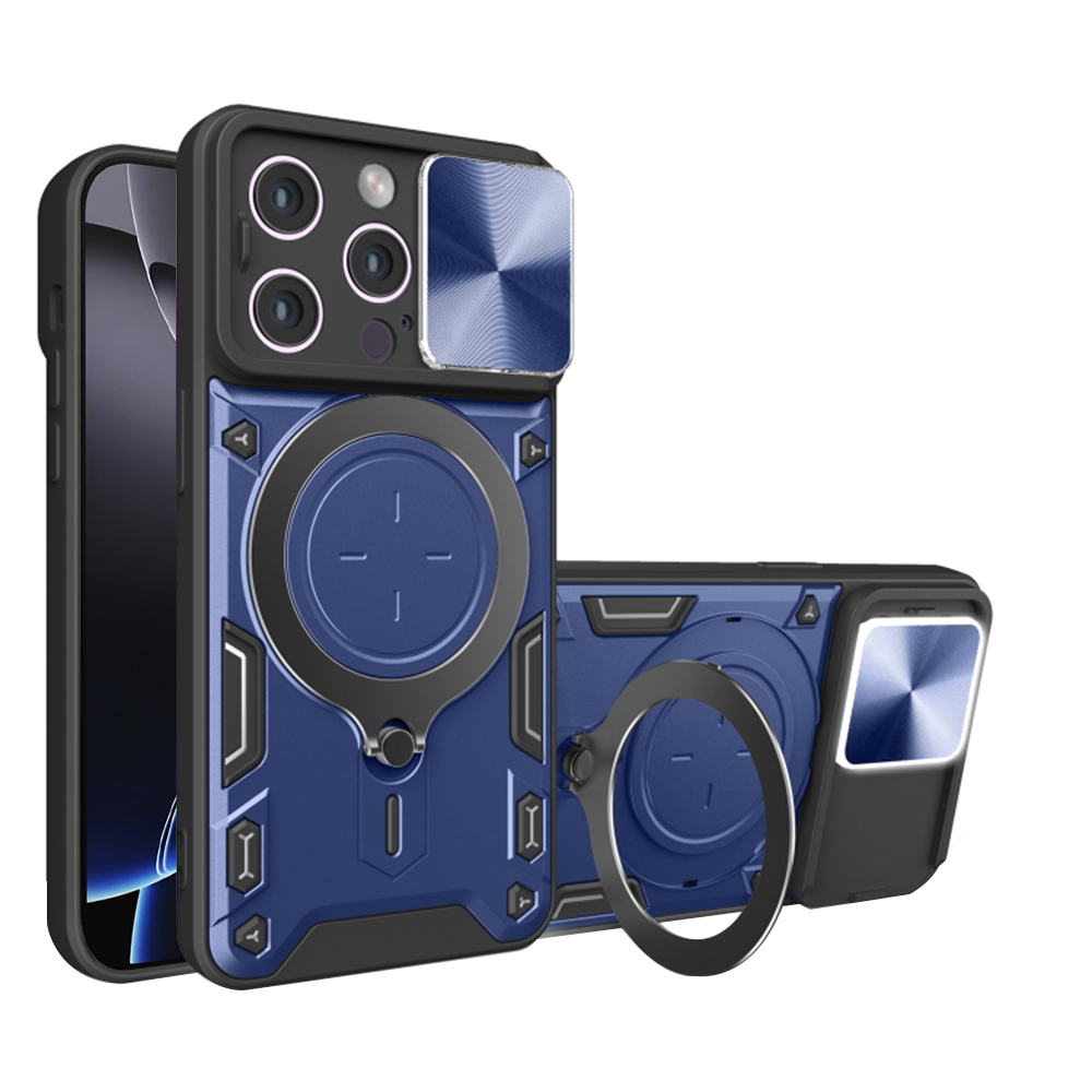 Levně Techsuit CamGuard Pro iPhone 16 Pro Max Modrá