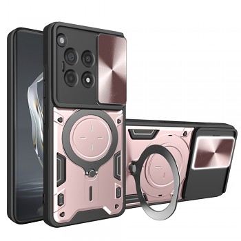 Techsuit CamGuard Pro OnePlus 12R Růžové zlato