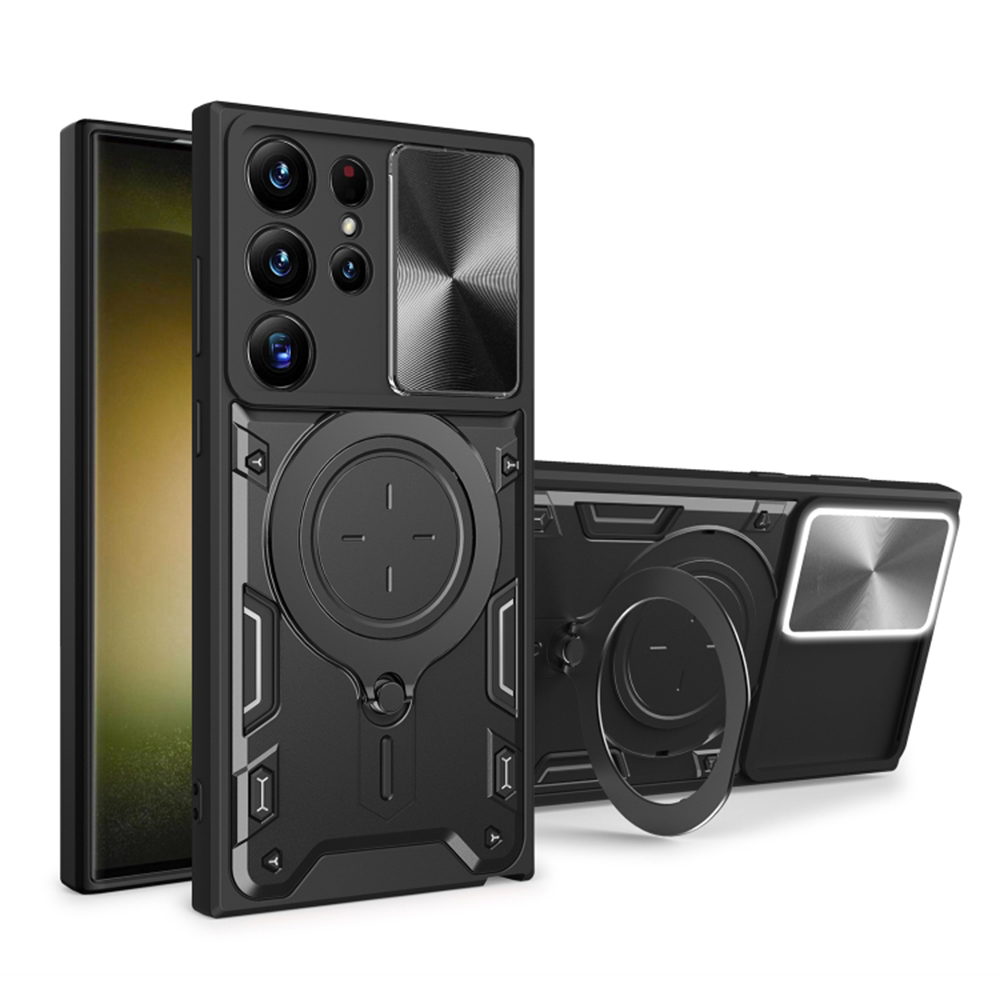 Levně Techsuit CamGuard Pro obal Samsung Galaxy S23 Ultra černý