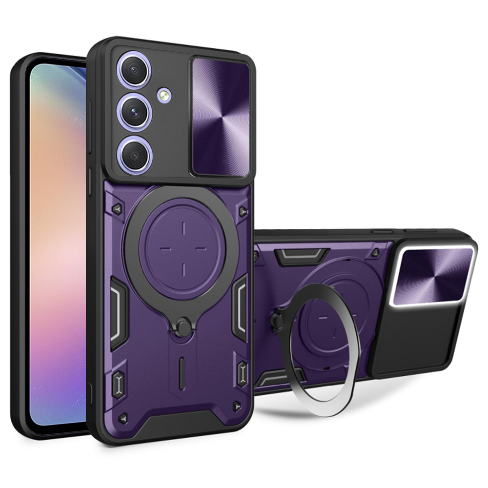 Levně Techsuit CamGuard Pro Samsung Galaxy A54 Fialová