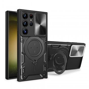 Techsuit CamGuard Pro Samsung Galaxy S24 Ultra Černá