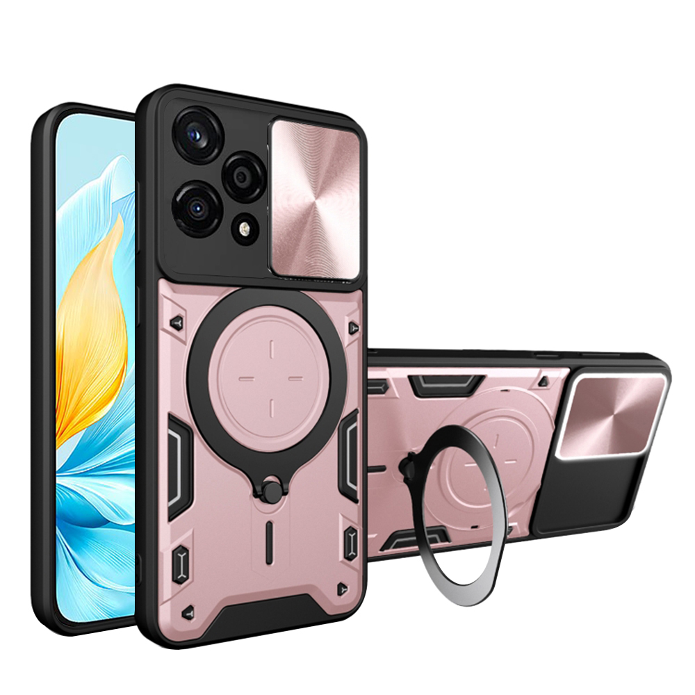 Levně Techsuit CamGuard Pro Honor 200 Lite Růžové zlato