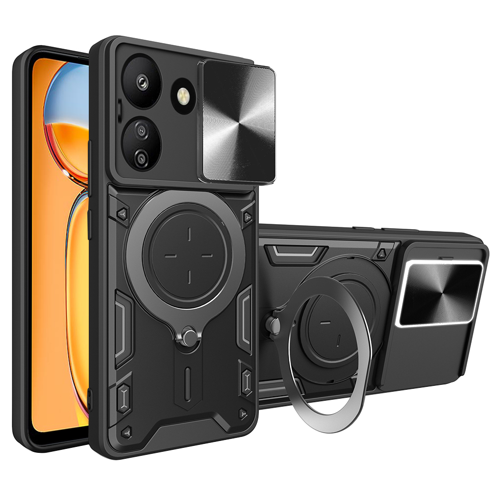 Levně Techsuit CamGuard Pro Xiaomi Redmi 13C 4G Poco C65 Černá