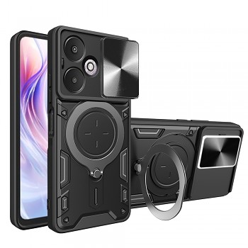 Techsuit CamGuard Pro Xiaomi Redmi 13C 5G Černá