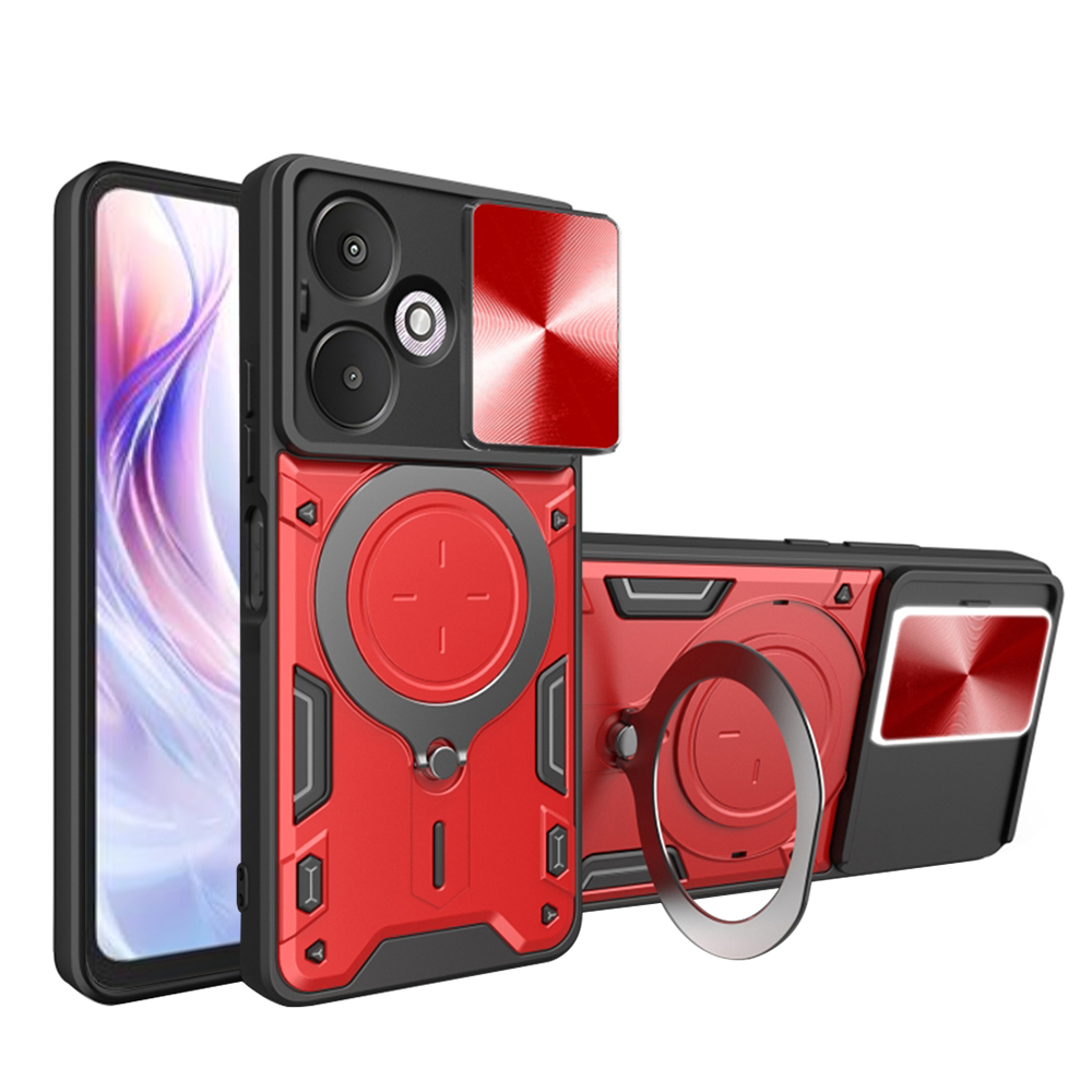 Levně Techsuit CamGuard Pro Xiaomi Redmi 13C 5G Červený