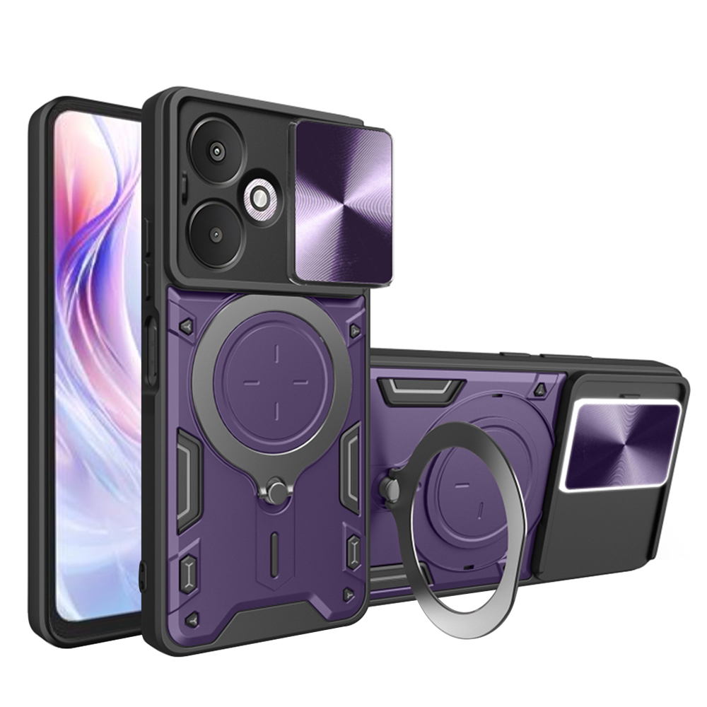 Levně Techsuit CamGuard Pro Xiaomi Redmi 13C 5G Fialová