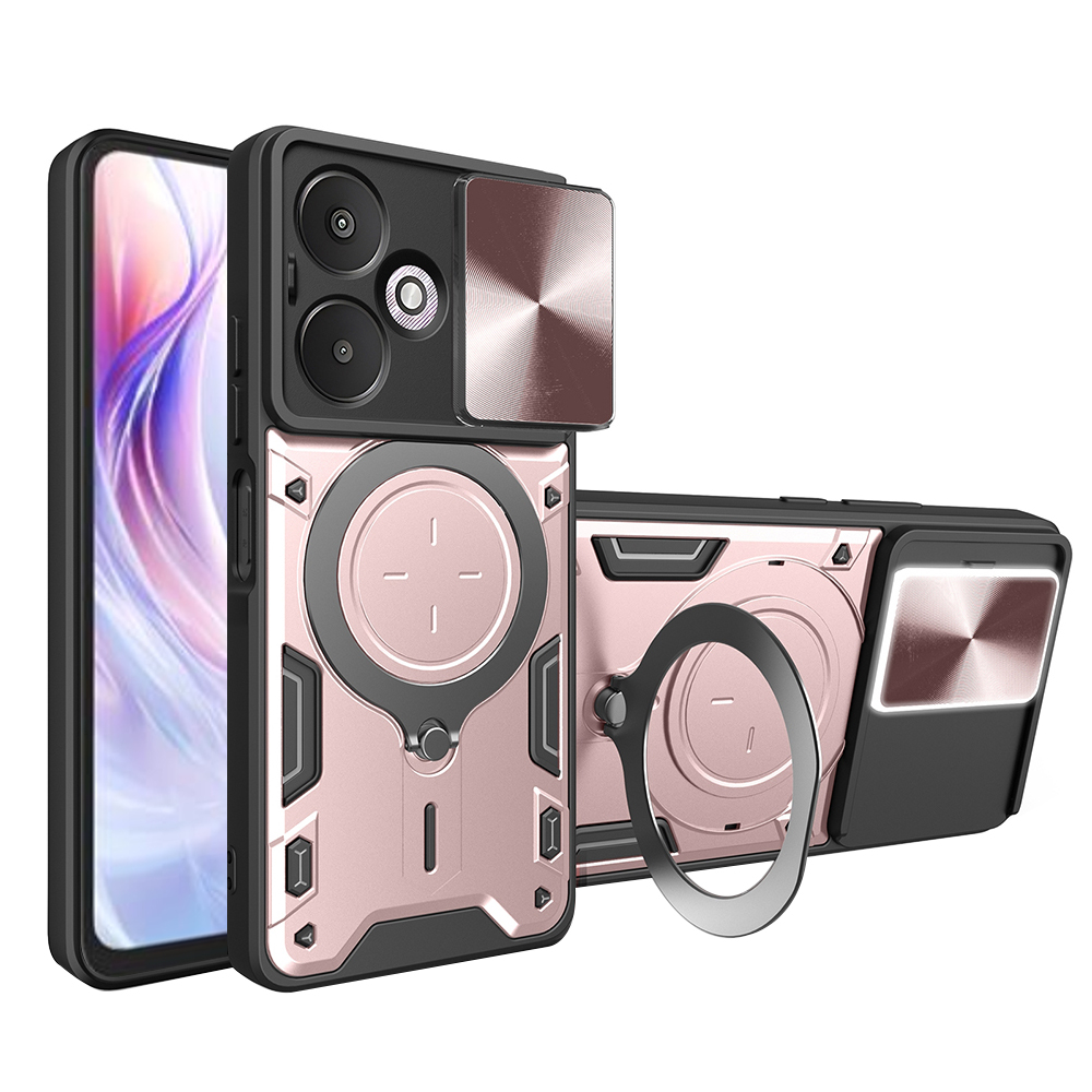 Levně Techsuit CamGuard Pro Xiaomi Redmi 13C 5G Růžovozlatý