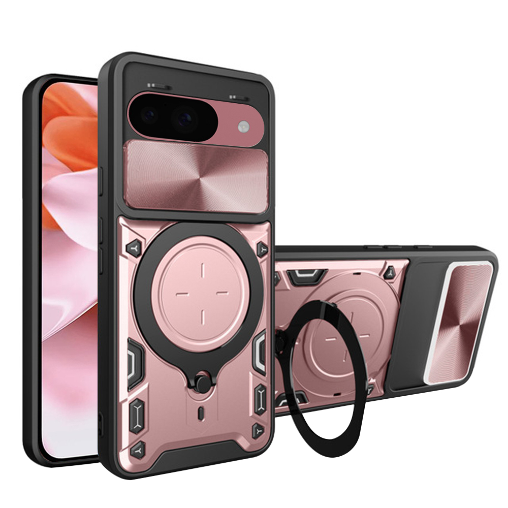 Levně Techsuit CamGuard Pro Google Pixel 9 9 Pro Růžové zlato