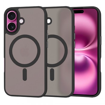 Techsuit HaloFrost MagSafe Série iPhone 16 Plus Černá