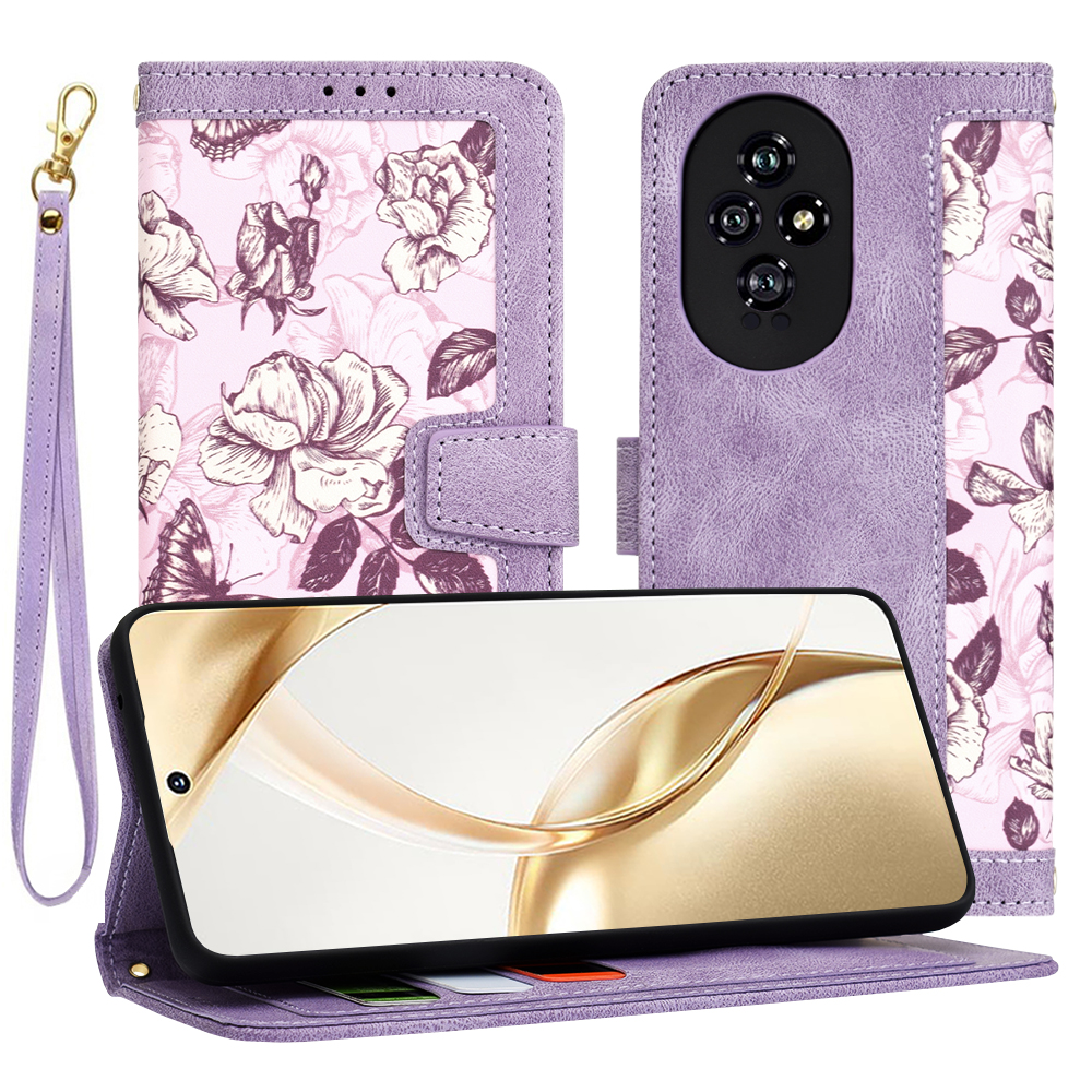 Levně Techsuit FlipCraft Honor 200 Mysterious Purple