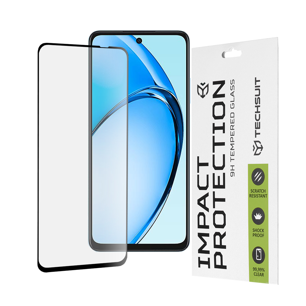 Levně Techsuit 111D sklo plně lepené Oppo A60 4G černé