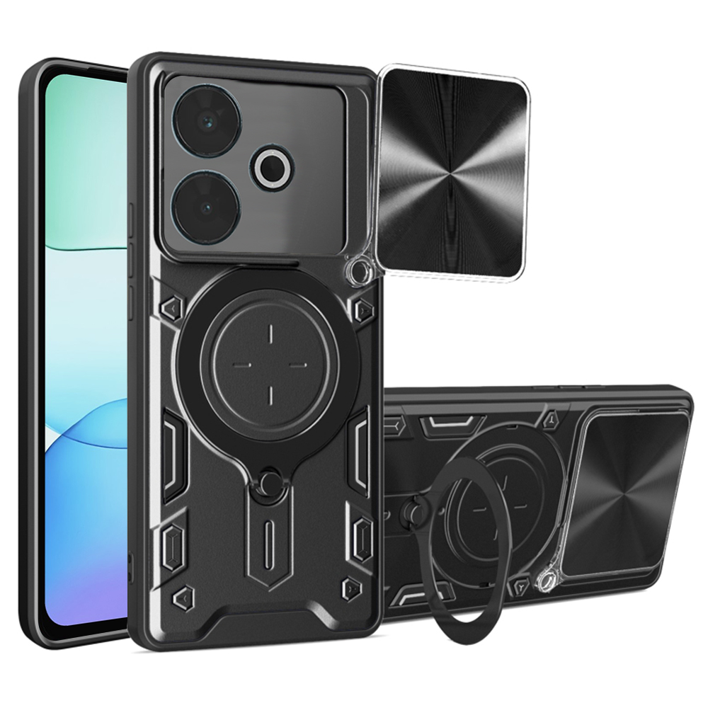 Levně Obal Techsuit CamGuard Pro Xiaomi Redmi 13 Poco M6 4G Black