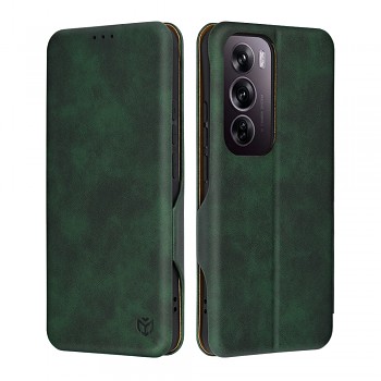 Techsuit Bezpečná peněženka Plus Oppo Reno12 Pro Zelená