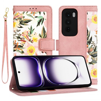 Techsuit FlipCraft pouzdro Oppo Reno12 Sweetheart Pink